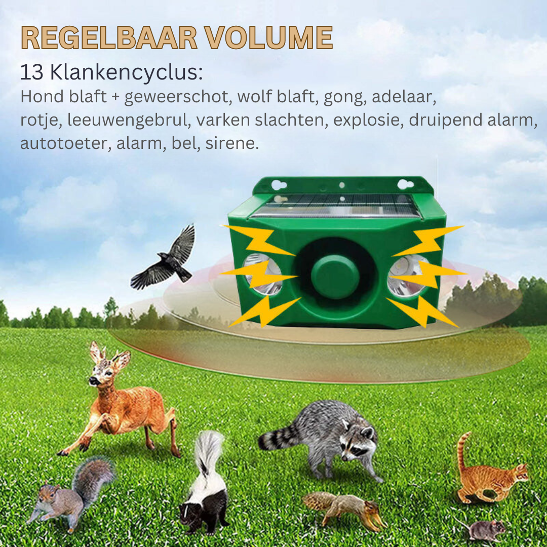 WildGuard | Schrikt zelfs de meest hardnekkige dieren effectief af 3