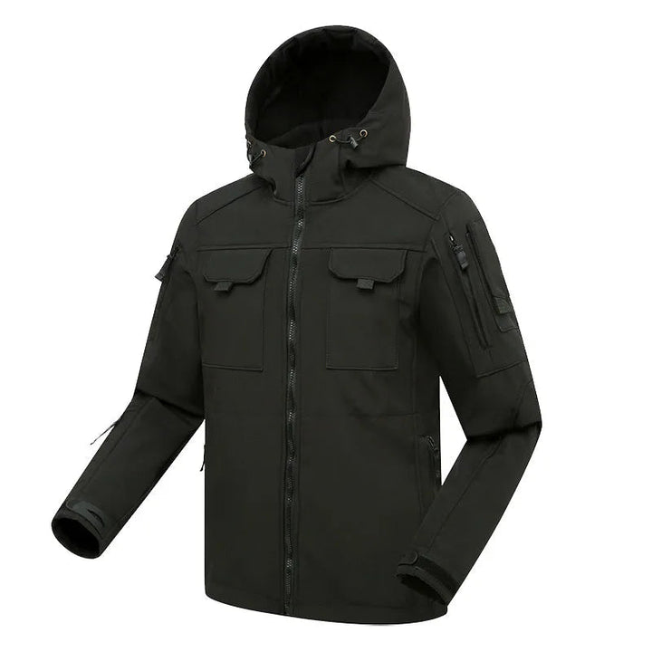 Conjunto de pantalones cargo para hombre StormPeak Outdoor – Impermeable y cortaviento con capucha