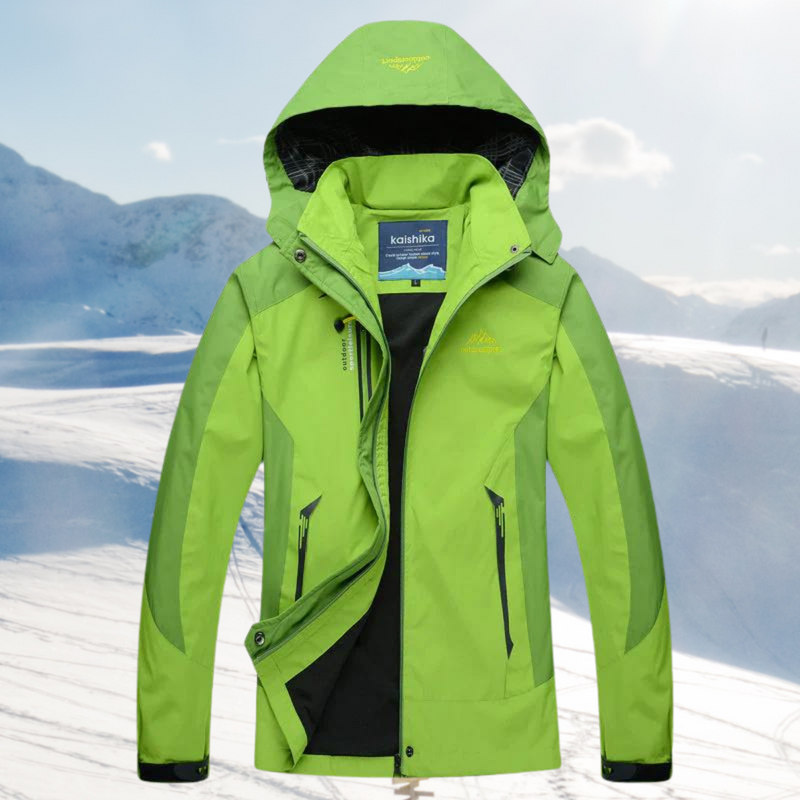 Wind en waterdichte outdoorjas voor dames 8