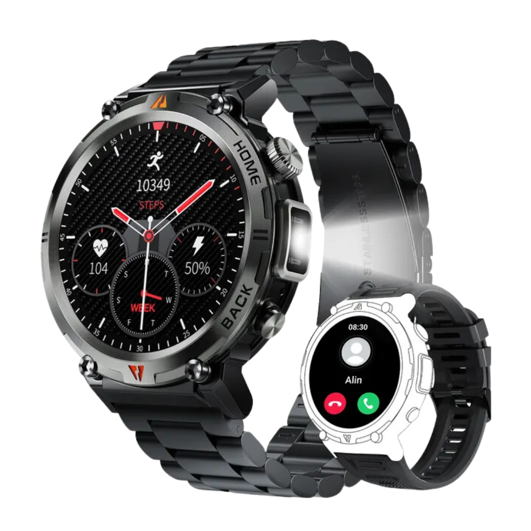 Teralis – Smartwatch da esterno Bluetooth e Salute – Fitness e Uso Quotidiano