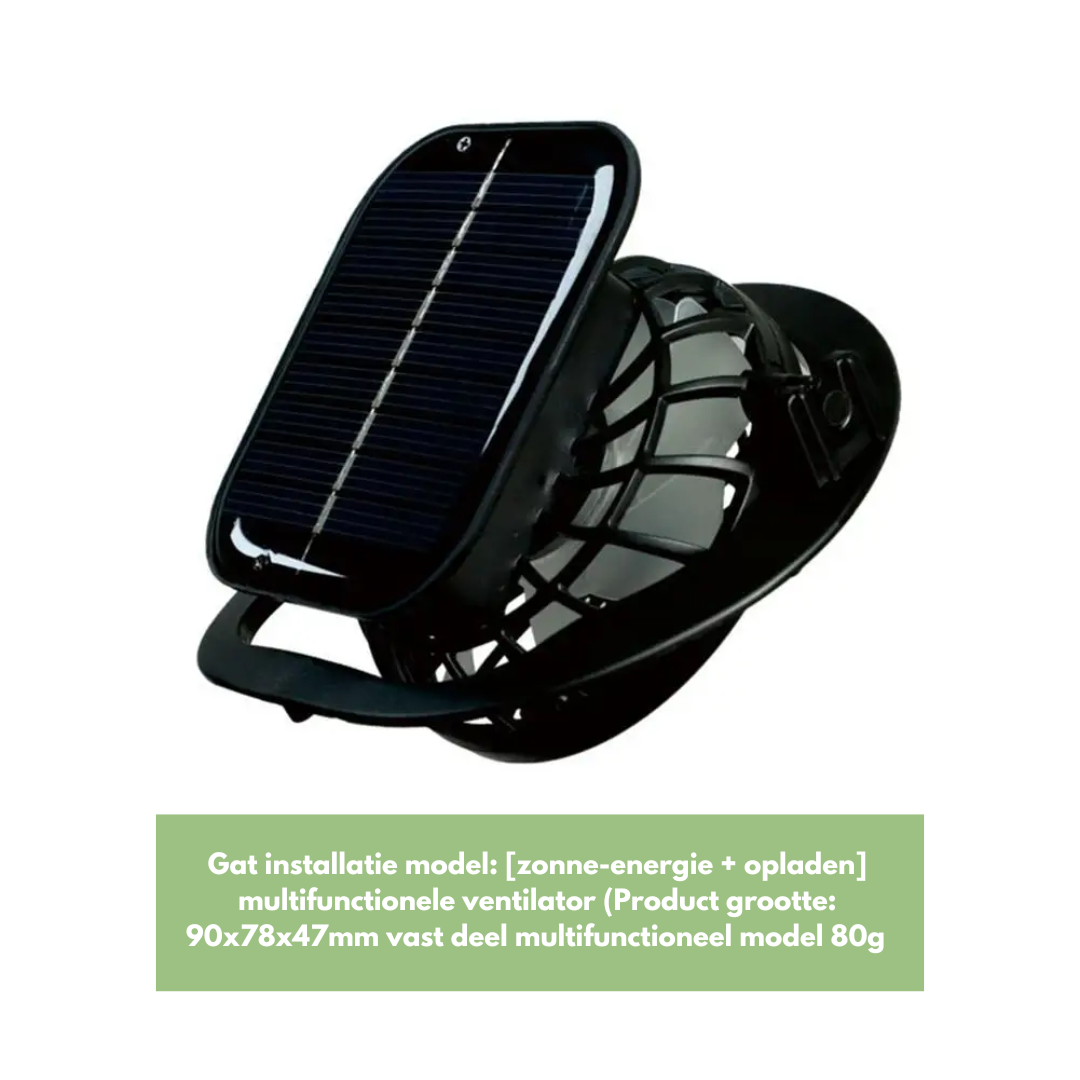 Outdoor Zonnehoed - Ingebouwde Ventilator