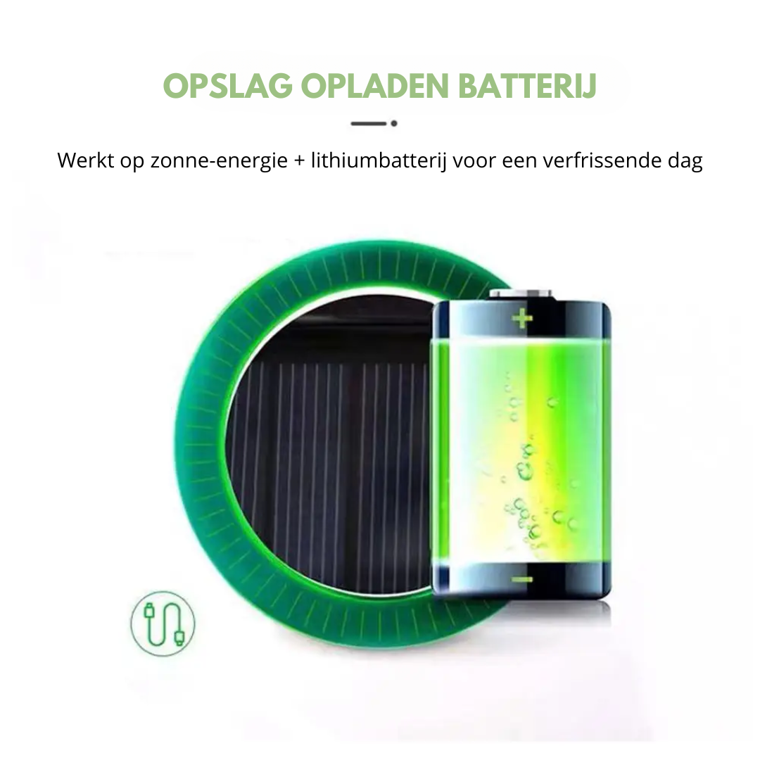 Outdoor Zonnehoed - Ingebouwde Ventilator