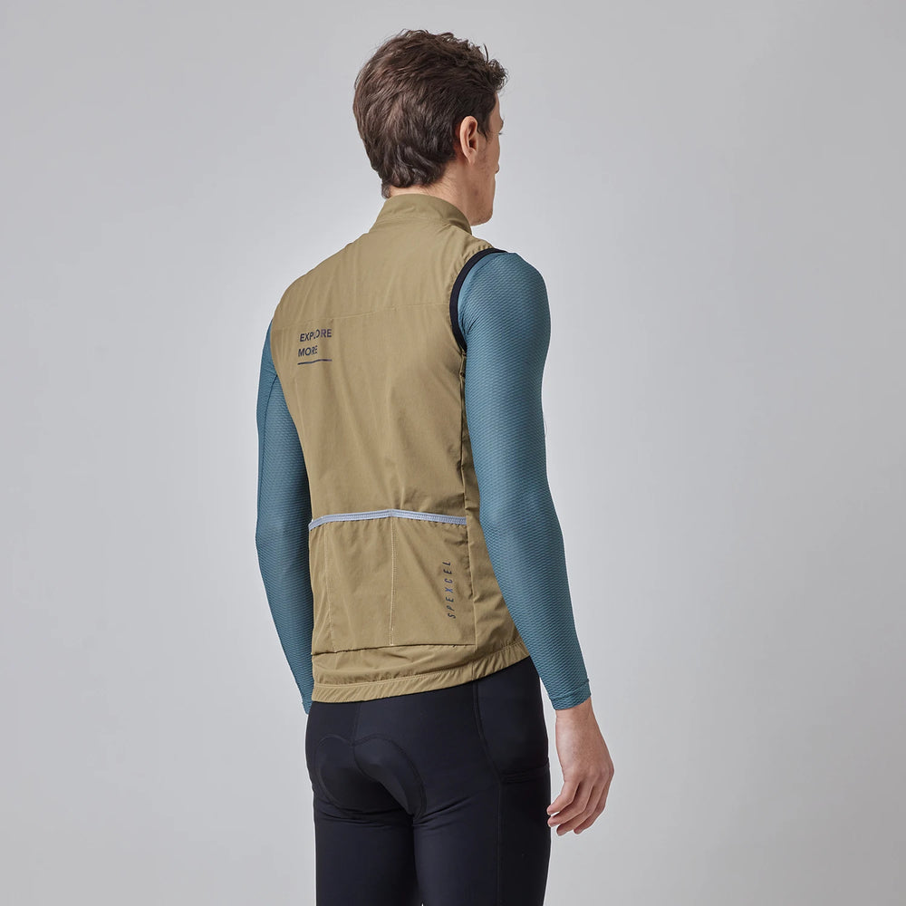 Winter Fietsvest Heren - Winddicht, Thermisch, Waterafstotend met Borstzak 4