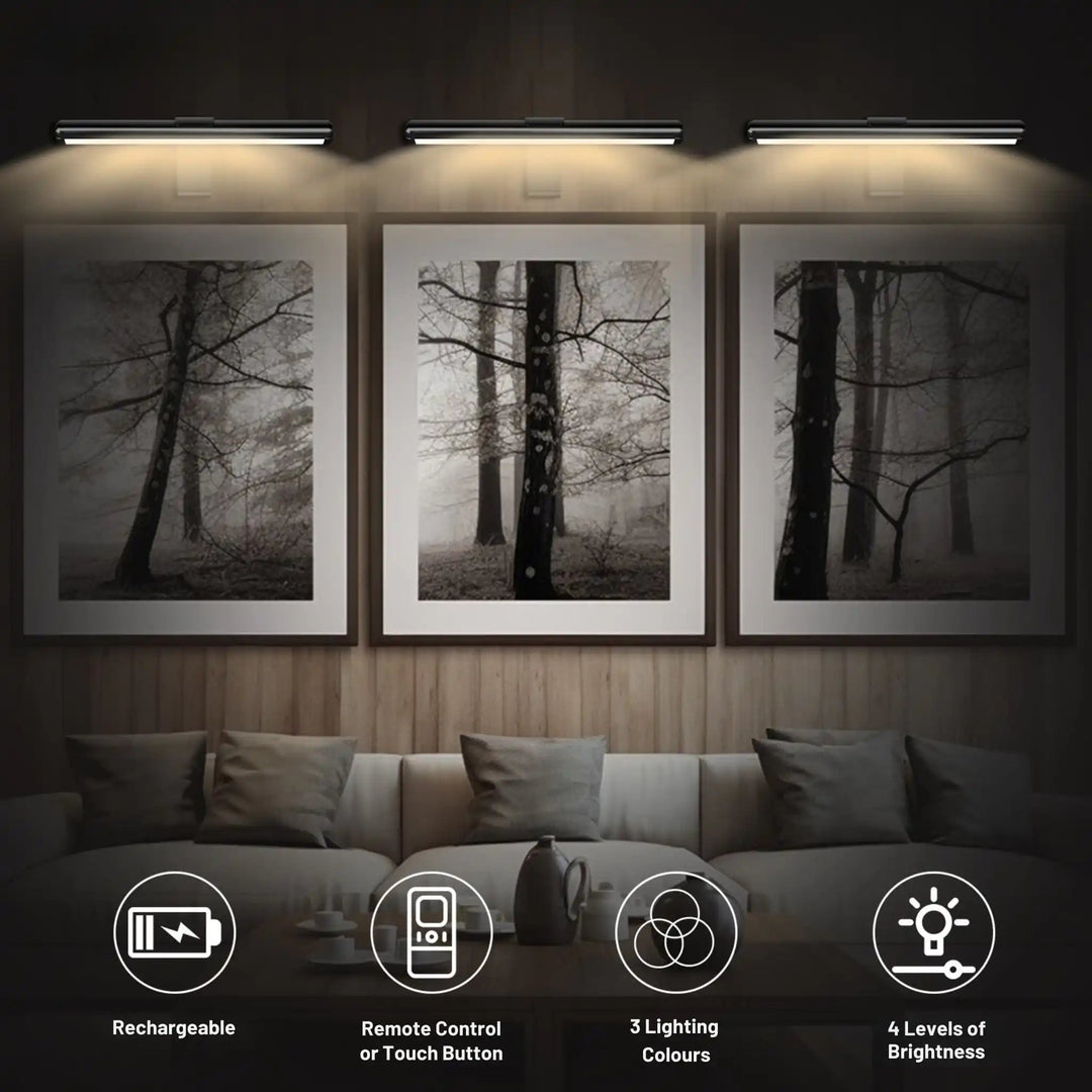 Wireless LED Rechargeable Picture Light 8
