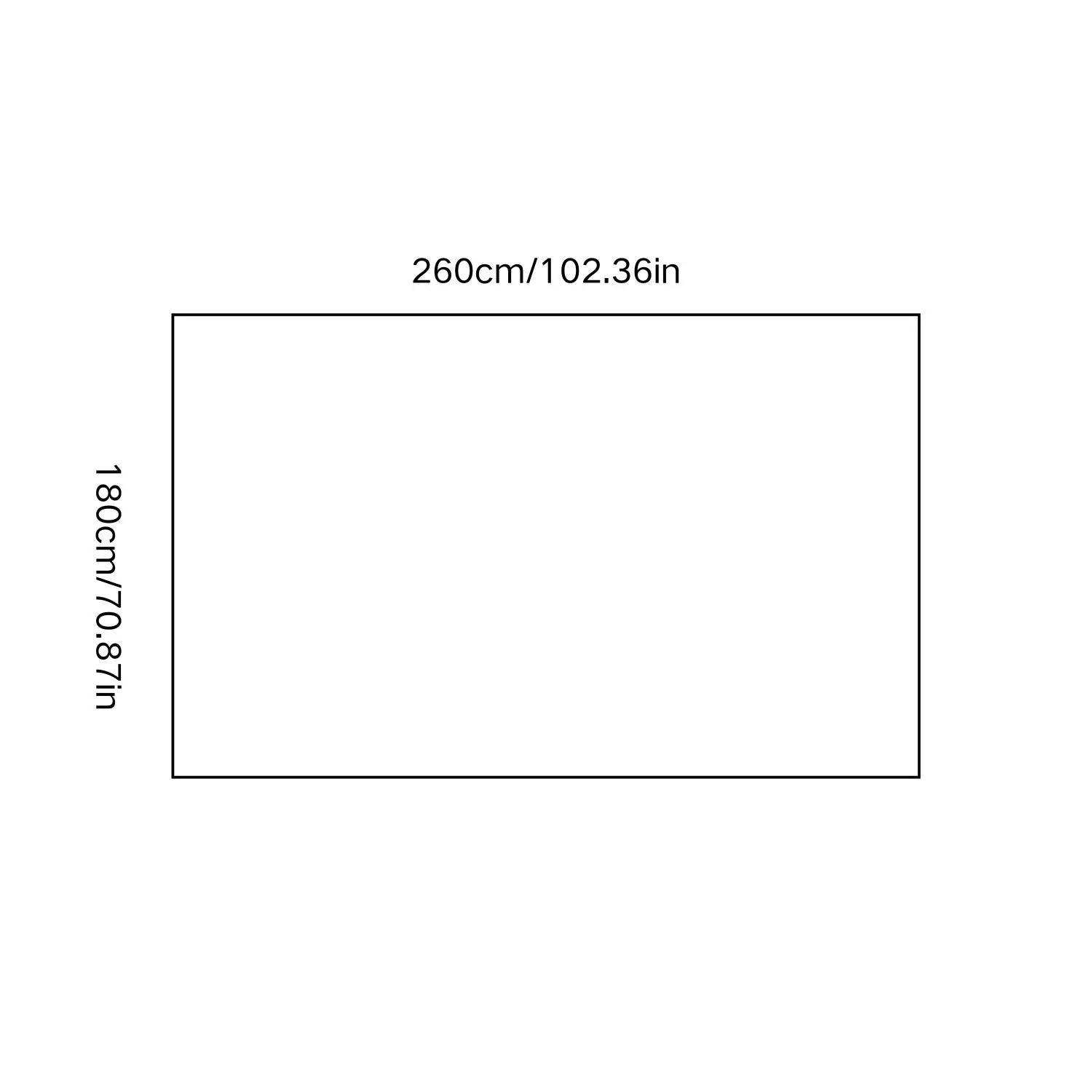 Witte Vochtbestendige Picknickmat voor Buiten, Ruim en Lichtgewicht 10