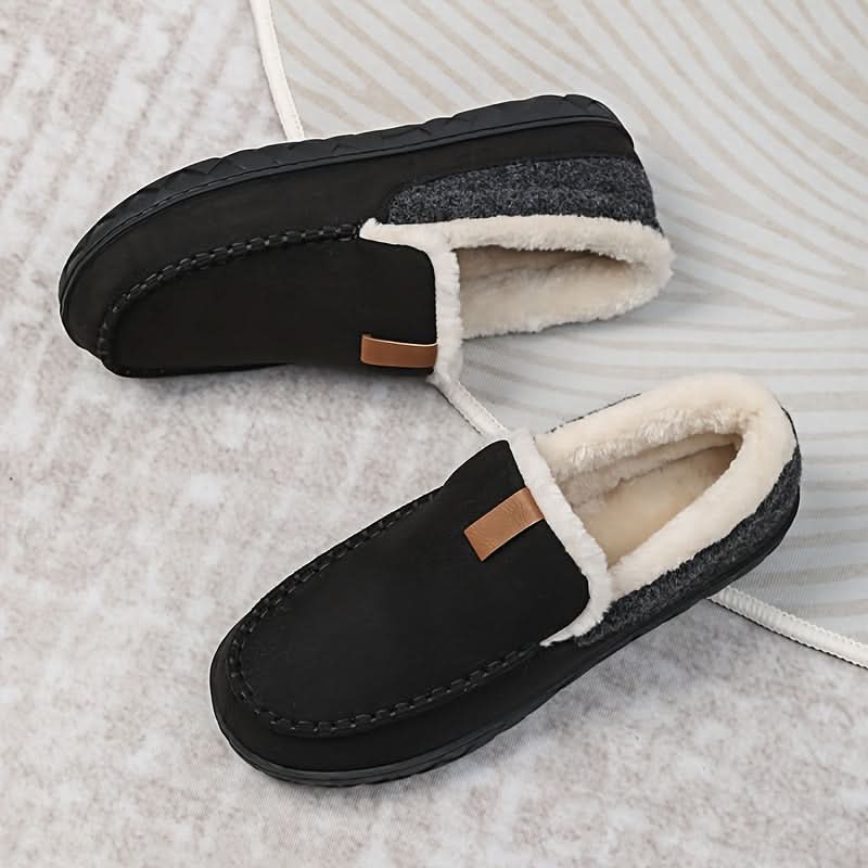 Woll-Loafer Herren | Hausschuhe aus Schafwolle mit Bequemem Design | Ideal für Winterkomfort 0