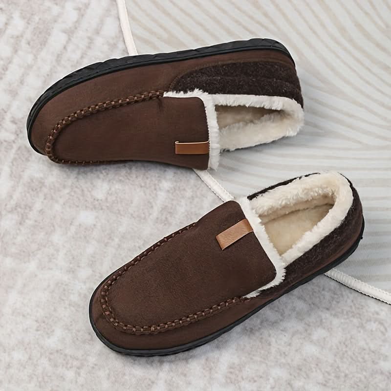 Woll-Loafer Herren | Hausschuhe aus Schafwolle mit Bequemem Design | Ideal für Winterkomfort 9