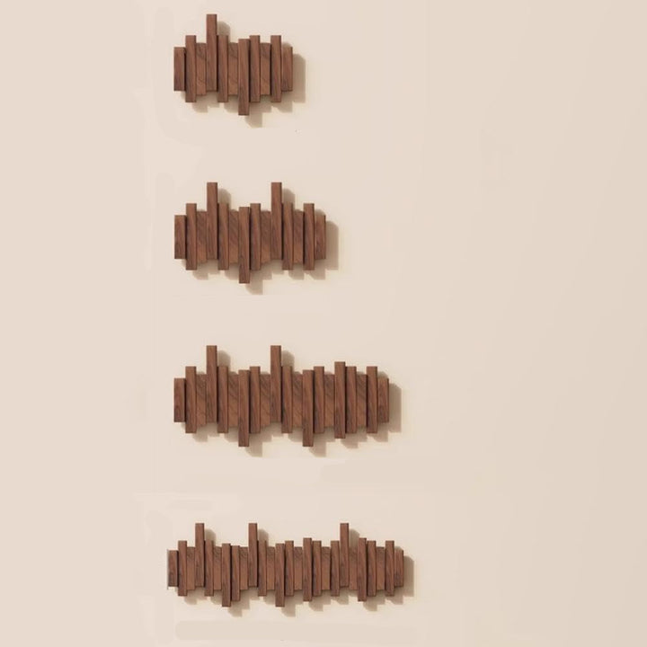 WoodFlex - Stijlvolle houten kledingkast met flexibele magnetische haken 8