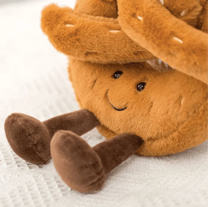 Zacht pluche knuffelbrood in speelse vormen voor kinderen en volwassenen | Sansoti 2