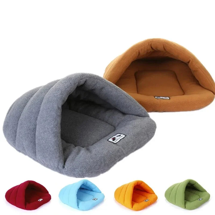 Zachte fleece hondenbedden voor kleine honden en katten - 6 kleuren 0