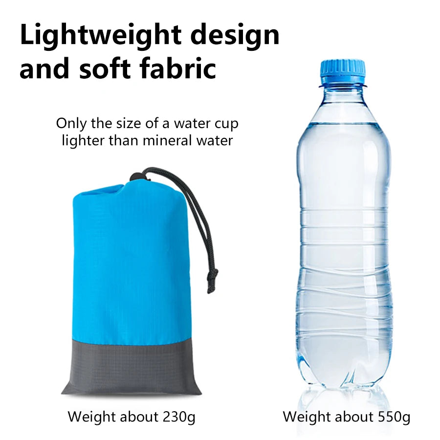 Zanddichte Stranddeken 200x210 cm - Waterdicht, Lichtgewicht en Ideaal voor Buiten 2