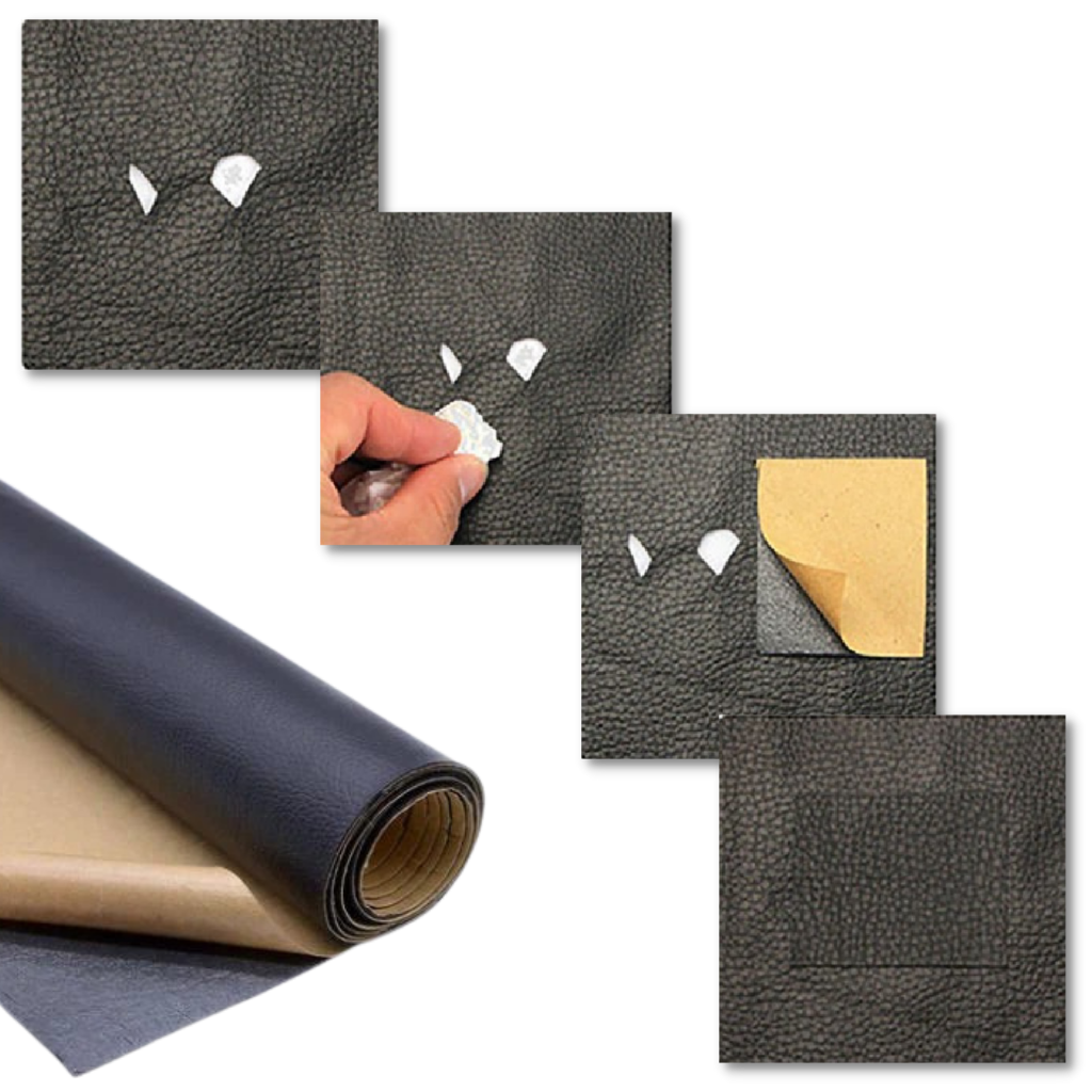Zelfklevende Reparatiepatch Kunstleer 135x50 cm voor Meubels en Auto-interieurs 4
