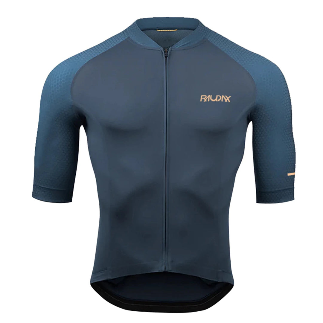 Zomer Korte Mouw Wielertrui Set voor Mannen, Ademend en Comfortabel, 19D Gelpad 6