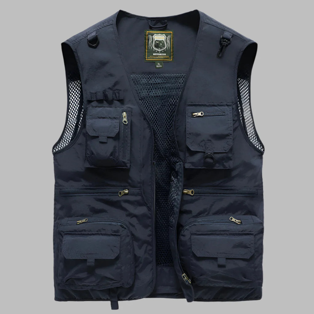 Zomervest met meerdere zakken 4