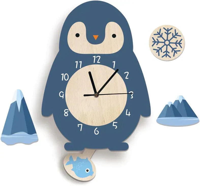 ZooTick | Kleurrijke Diermotieven, Stil Zonder Tikkend Geluid, Educatieve Decoratieve Klok voor Kinderkamers 2