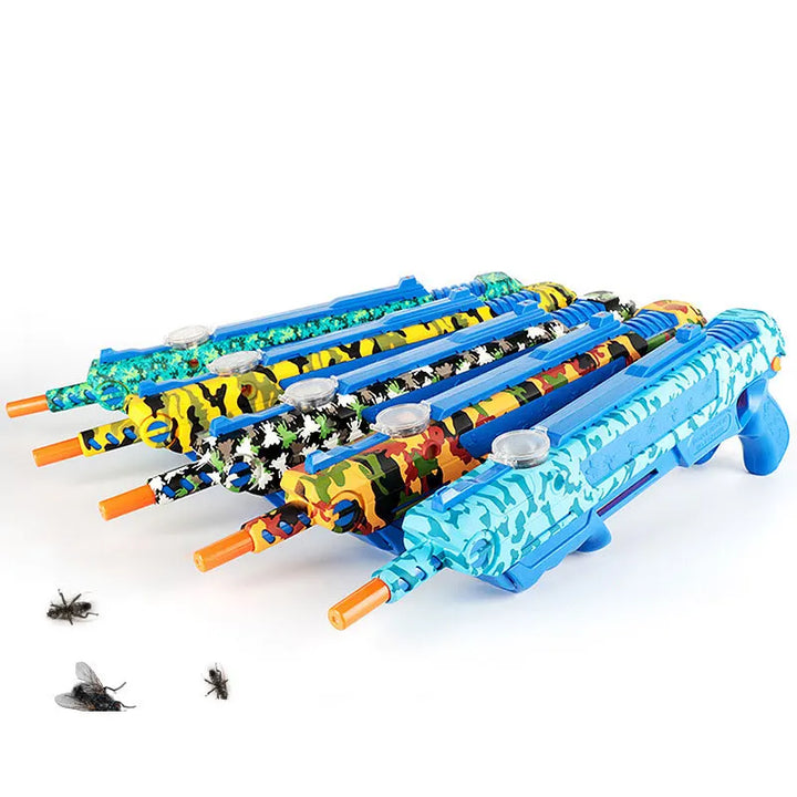 PestBlaster Zoutpistola com Laser – Manual &amp; Seguro Alcance de 5m