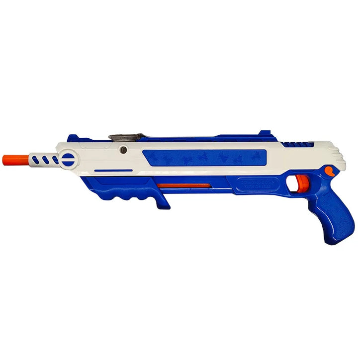 PestBlaster Zoutpistola com Laser – Manual &amp; Seguro Alcance de 5m