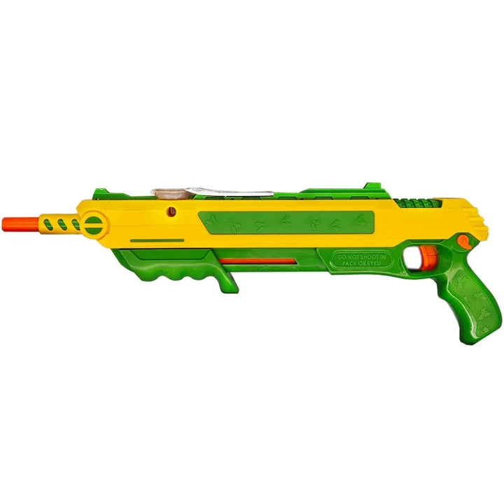 PestBlaster Zoutpistola com Laser – Manual &amp; Seguro Alcance de 5m