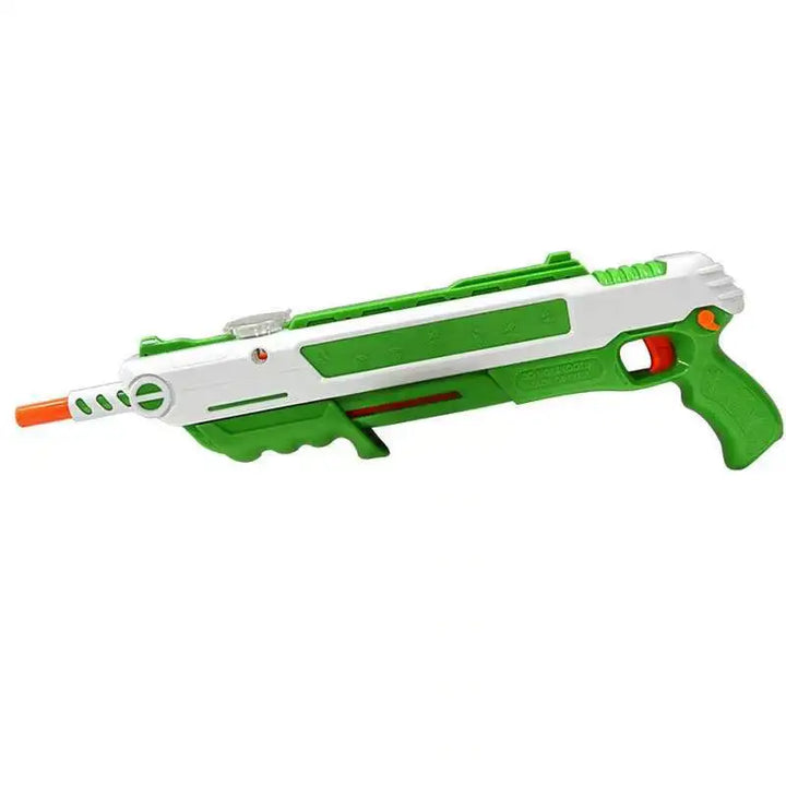 PestBlaster Zoutpistola com Laser – Manual &amp; Seguro Alcance de 5m