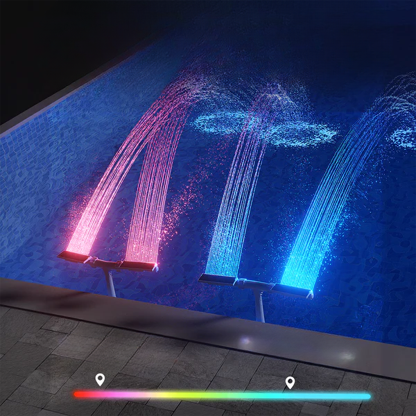 Zwembad Solar Fontein met RGB LED Verlichting voor Opblaasbaar Zwembad | Sansoti 3