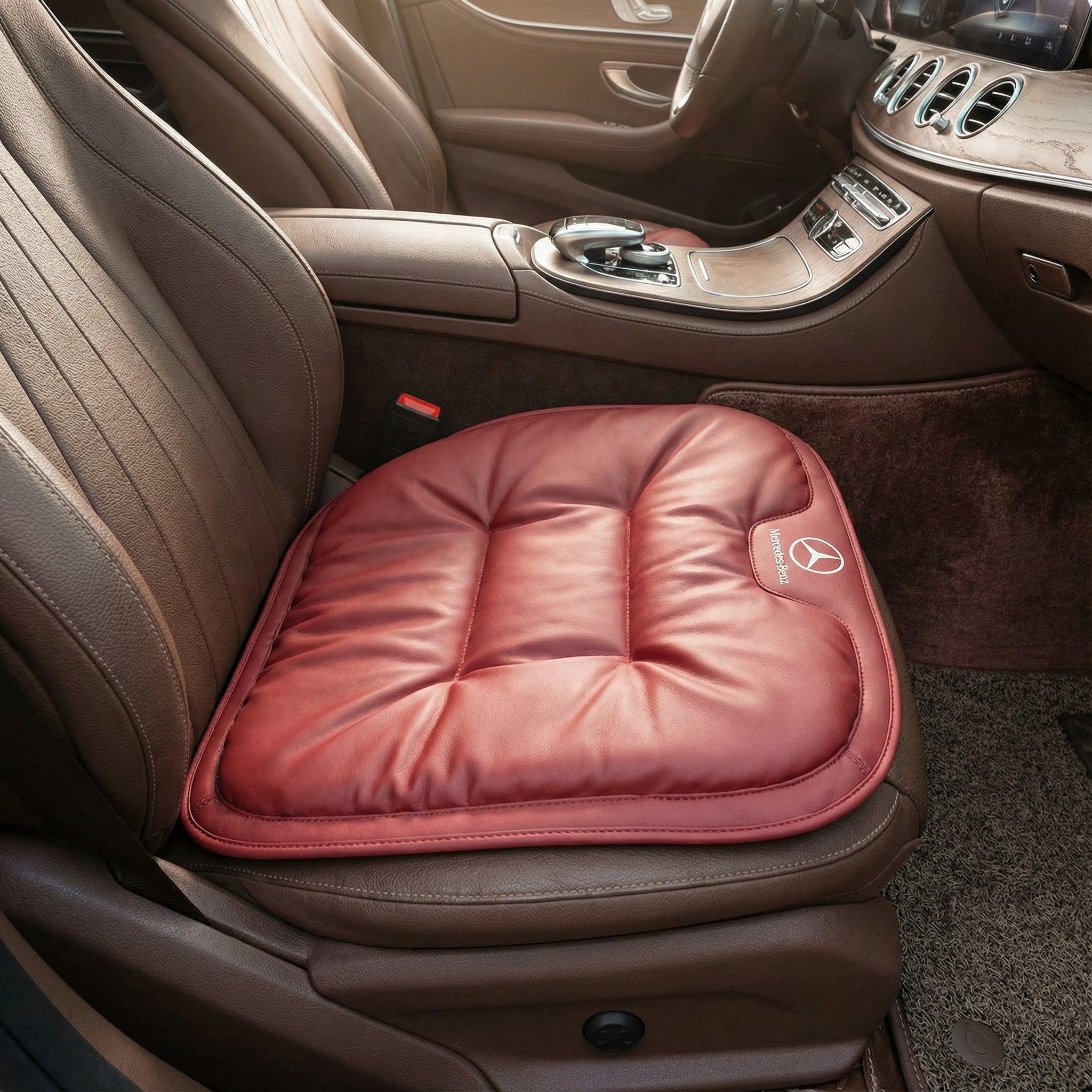 Coixí per a cadira de cotxe – Suport ergonòmic per seure, transpirable i antilliscant