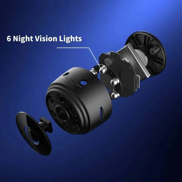 Auralis HD Achteruitrijcamera – Draadloos, 720P Beeld & 360° Verstelbaar