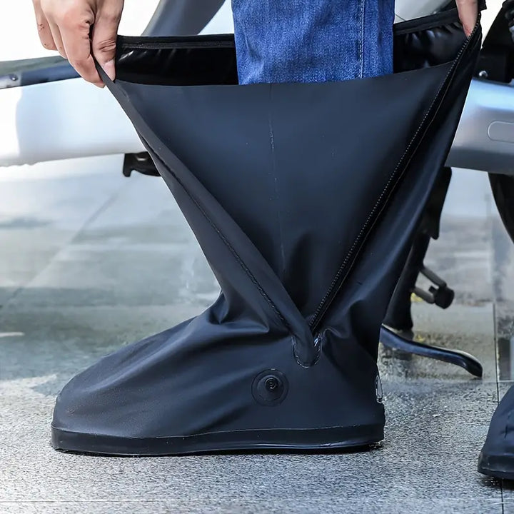 DryStep Copriscarpe – Copriscarpe Impermeabili con Suola Antiscivolo e Chiusura Regolabile