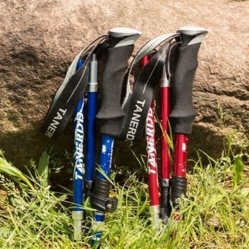 TrekMate Bastoni da passeggio – Leggeri, Regolabili & Design ergonomico