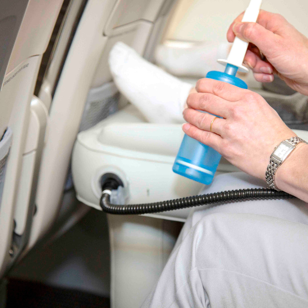 Dreamio – Kinderluchtbed reismatras droomzacht &amp; compact voor onderweg