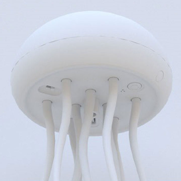 Candeeiro de Mesa LED com Design de Medusas – Luz Decorativa com Mudança de Cor