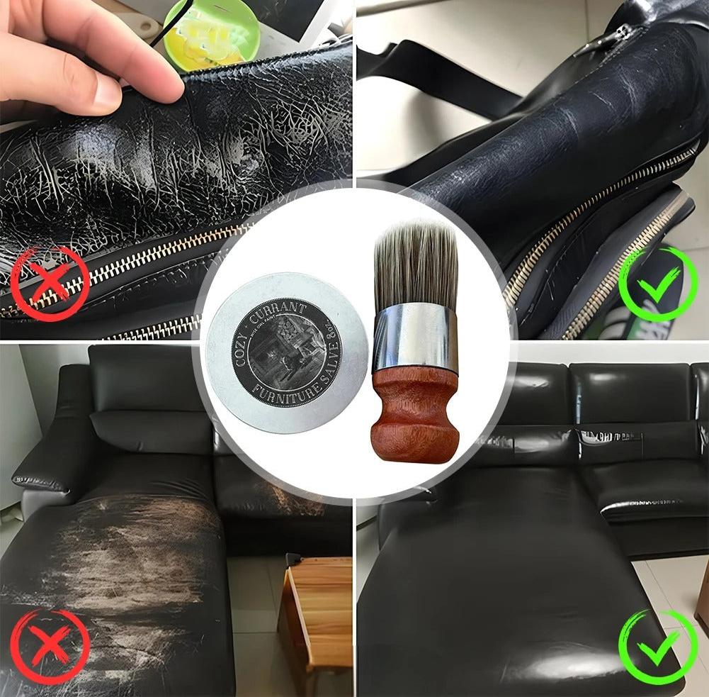 LederShine – Crema reparadora para coiro e mobles – Cor e brillo