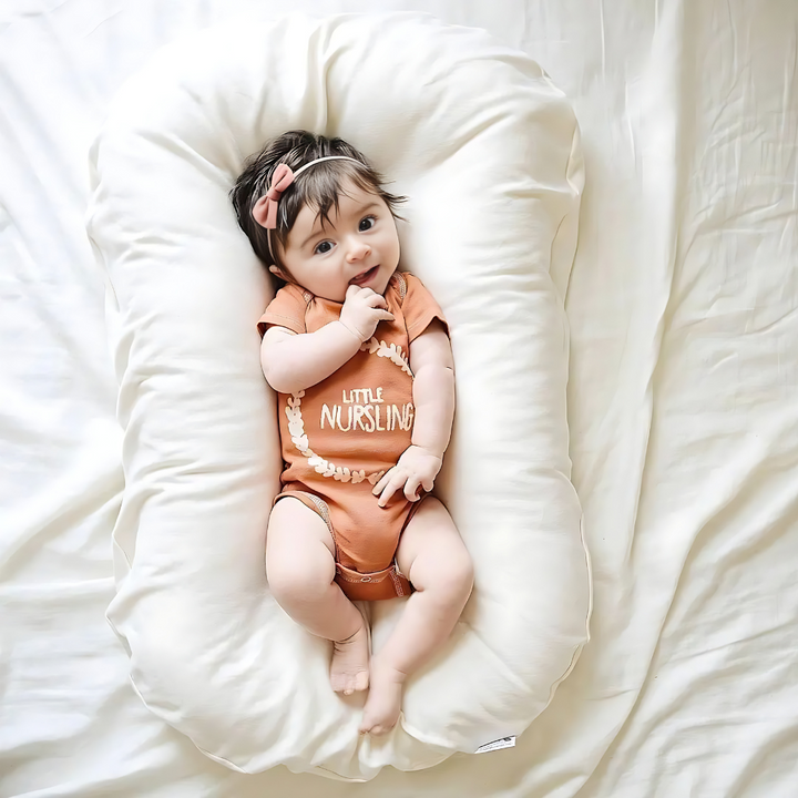Nuvino – Almohada para bebé suave y transpirable – soporte para cabeza y cuello