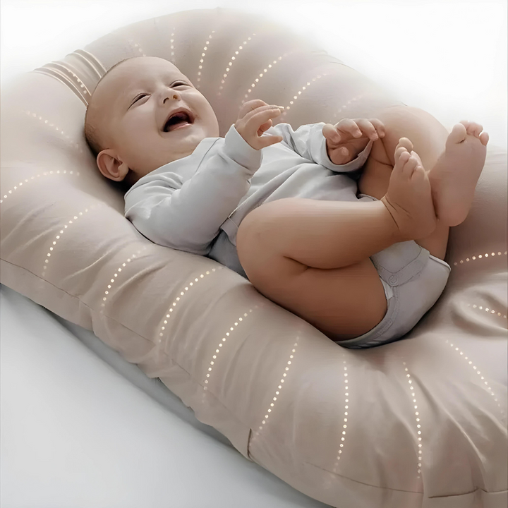 Nuvino – Almohada para bebé suave y transpirable – soporte para cabeza y cuello