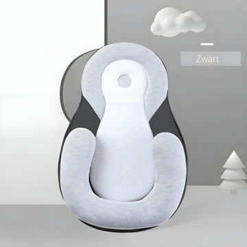 BabyEase Coussin Ergonomique – Prévient la Tête Plate (0–6 Mois)