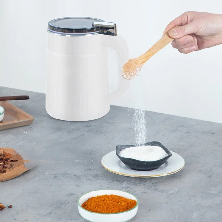 Molvita Molinillo de grano – Molinillo eléctrico para harina fresca, semillas y granos de café