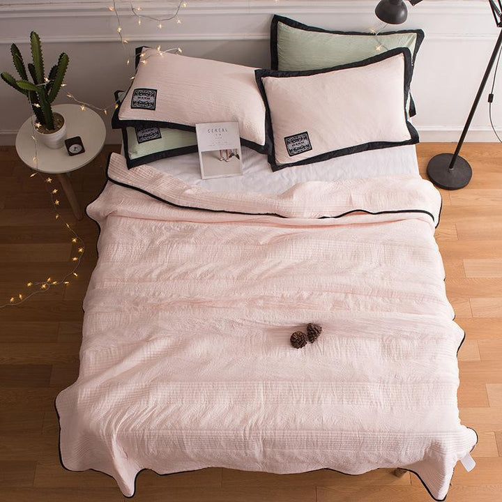 BreezeHome Zomerdeken – Algodón ligero y transpirable &amp; bambú para comodidad fresca al dormir