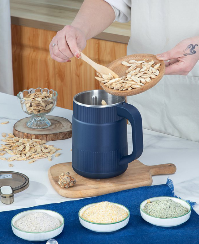 Molvita Molinillo de grano – Molinillo eléctrico para harina fresca, semillas y granos de café