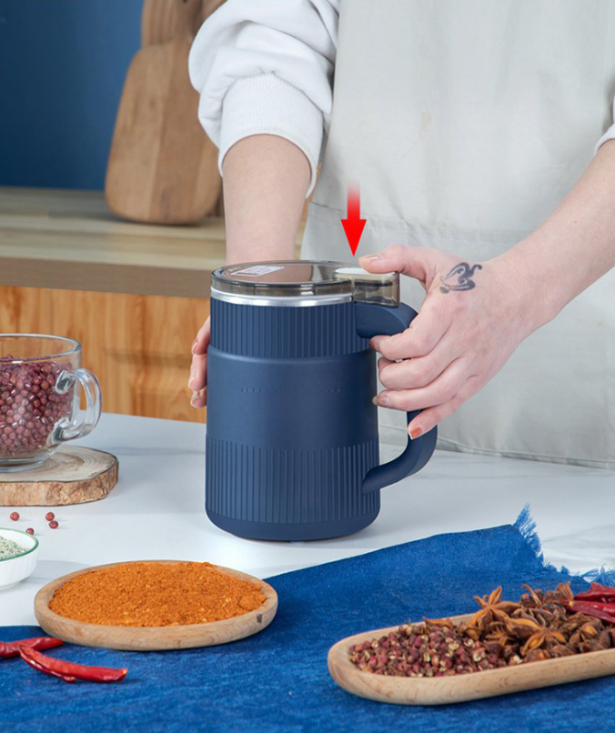 Molvita Molinillo de grano – Molinillo eléctrico para harina fresca, semillas y granos de café