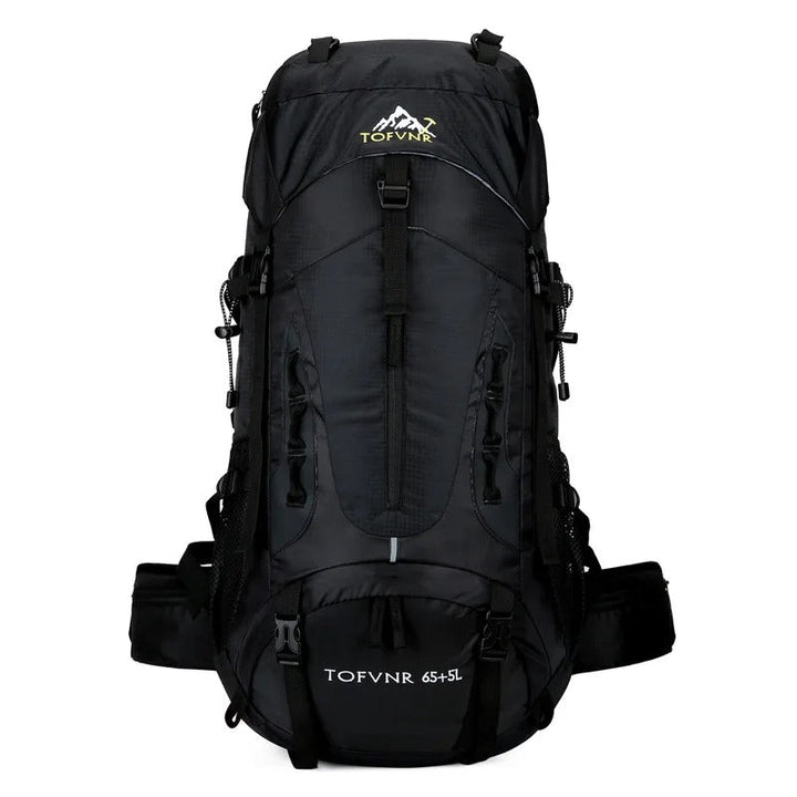 TrailForge 65L Waterdichte Rugzak – Duurzame Outdoor Rugzak met Comfort &amp; Grote Capaciteit