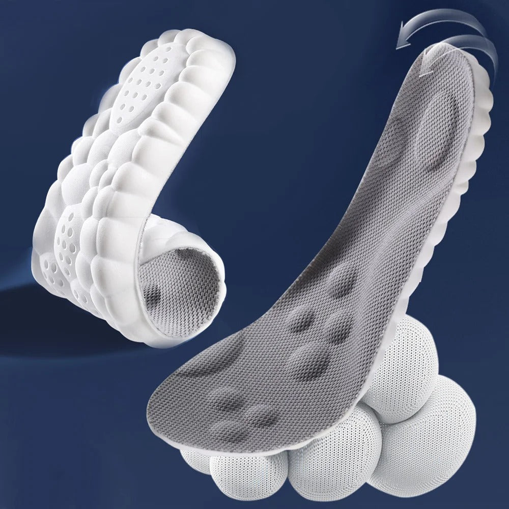 Solevia – Plantillas 4D amortiguación y soporte del arco – deporte y uso diario