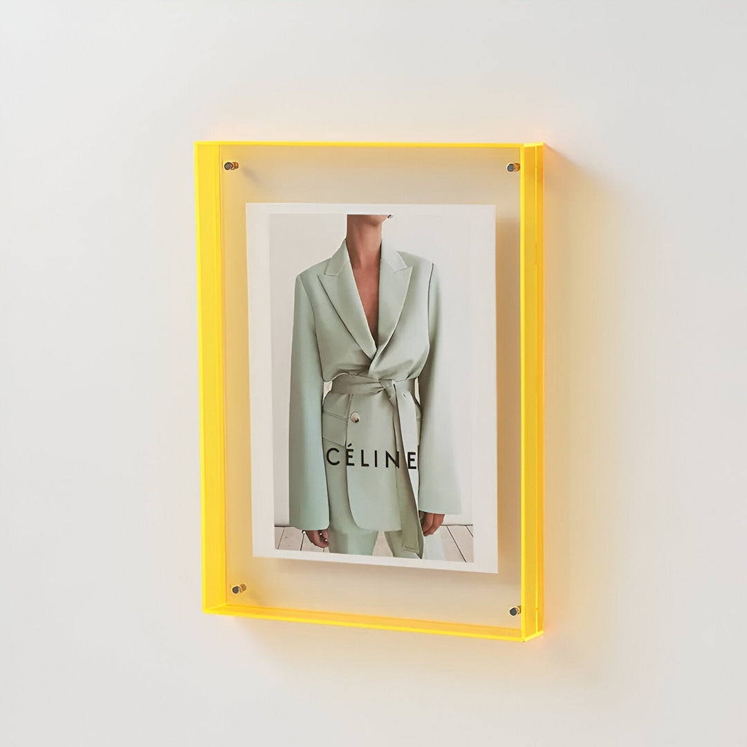 Transparante Acryl Fotolijst – Minimalistisch Design &amp; Helder Acryl