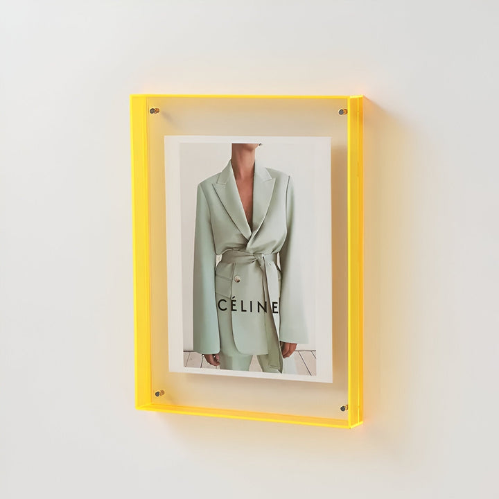 Transparante Acryl Fotolijst – Minimalistisch Design &amp; Helder Acryl