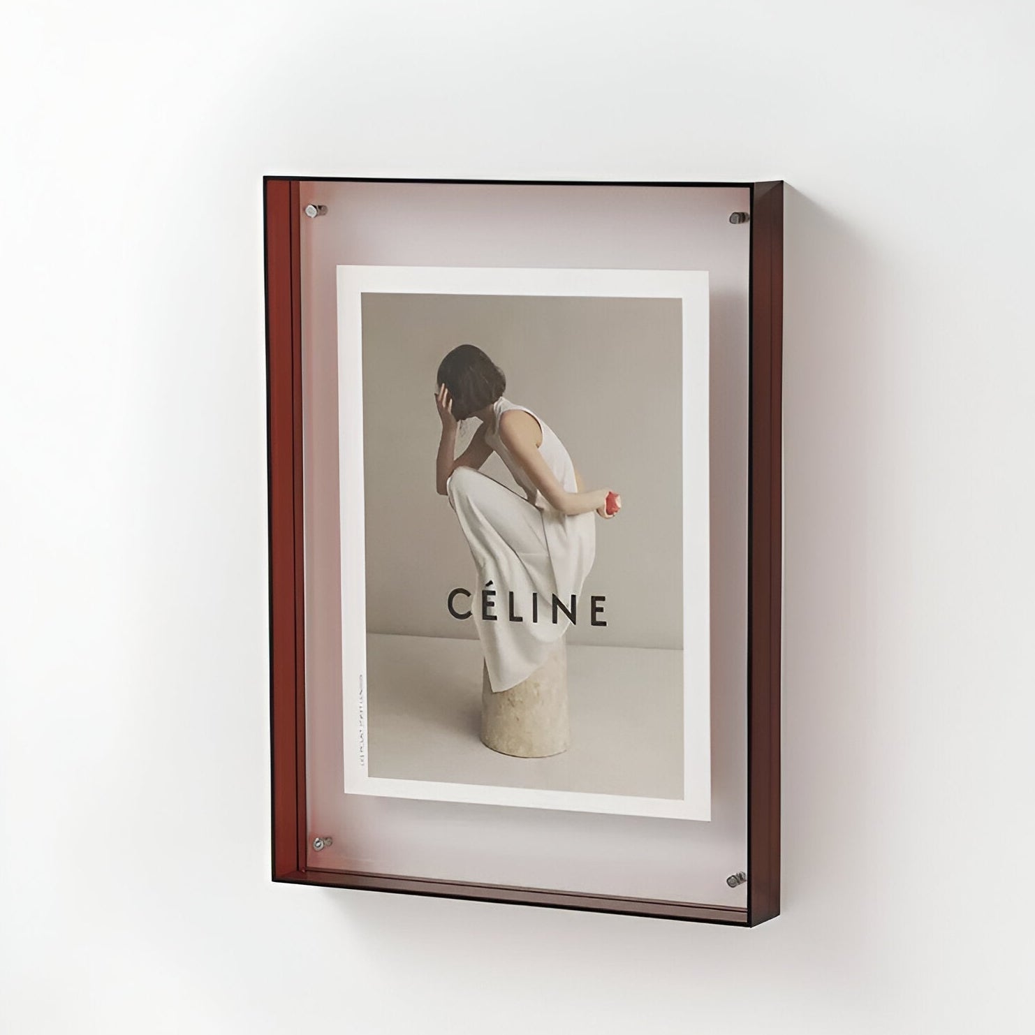 Marco de Fotos Transparente de Acrílico – Diseño Minimalista y Acrílico Claro