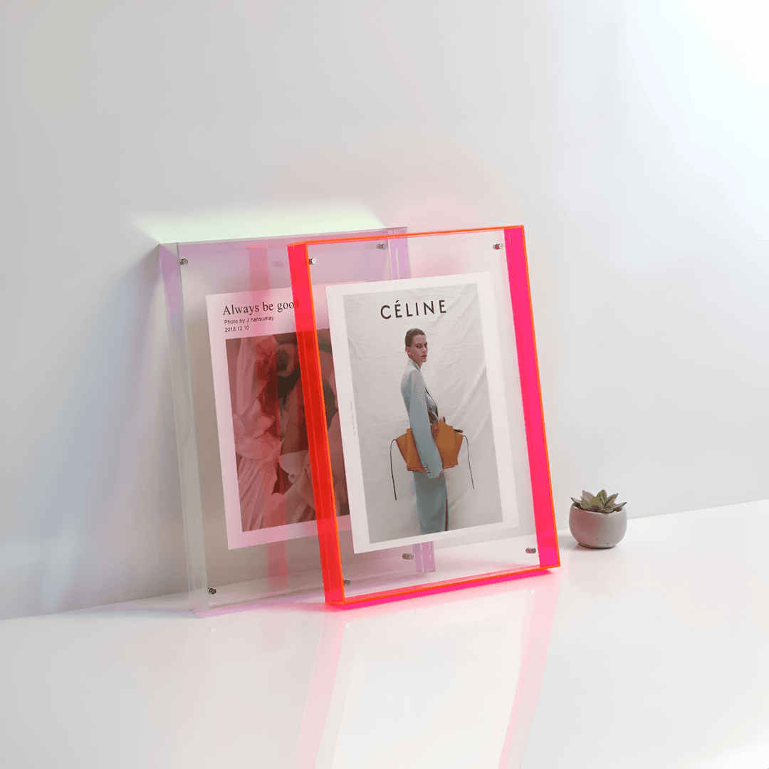 Transparante Acryl Fotolijst – Minimalistisch Design &amp; Helder Acryl