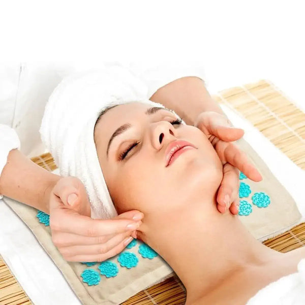 Acupressuurmat met Kussen en 5500 Drukpunten – De Florapress Ontspanningsset Vestragear