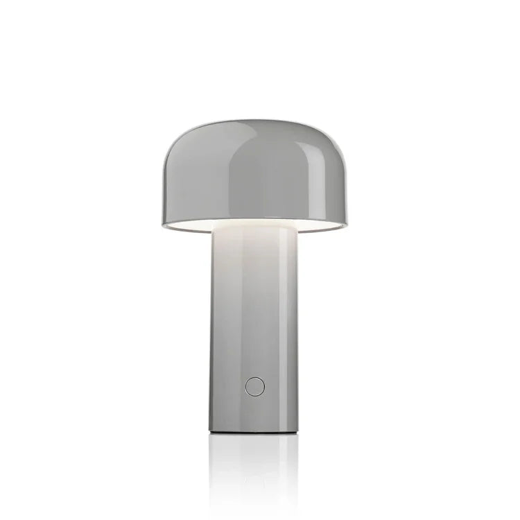 Lunavo HaloGleam Lámpara de Mesa – Inalámbrica, Recargable y Moderna Luz LED en Forma de Hongo