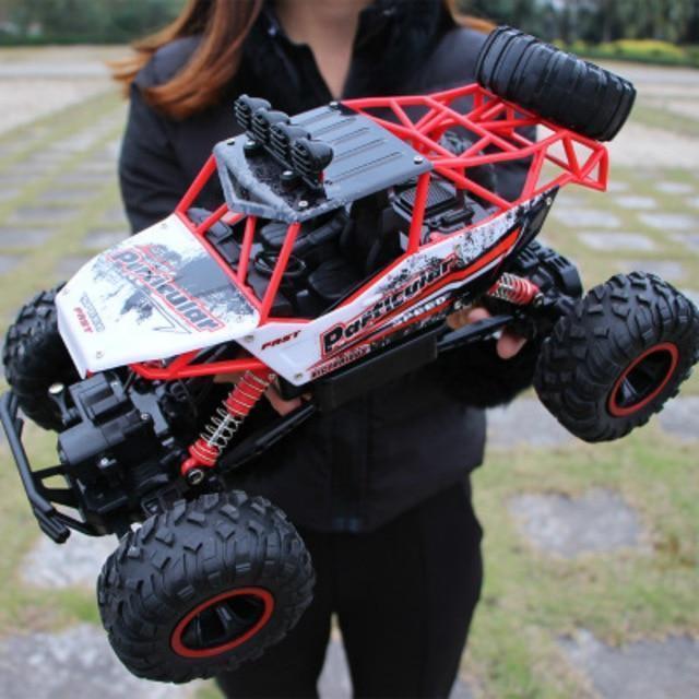 Coche RC Offroad 4x4 – Amortiguador, 2,4 GHz, Alcance 50m