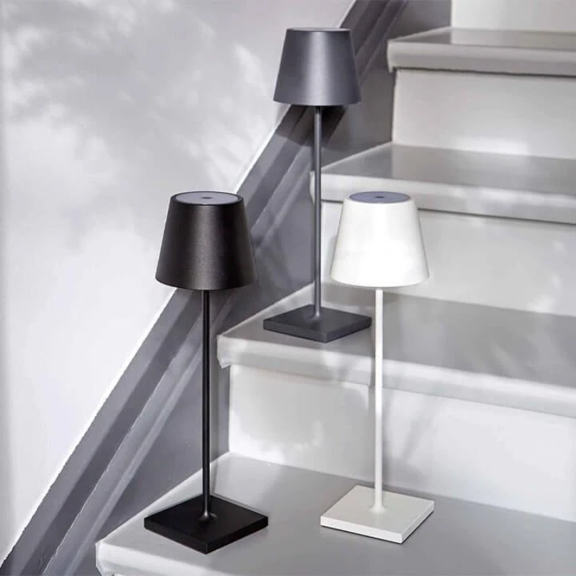 LumiFlex LED-Tafellamp – Draadloze oplaadbare lamp met touchbediening &amp; verstelbare helderheid