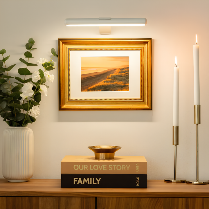 Ardenza – Candeeiro de parede LED sem fios dimmerizável 360° – arte &amp; decoração