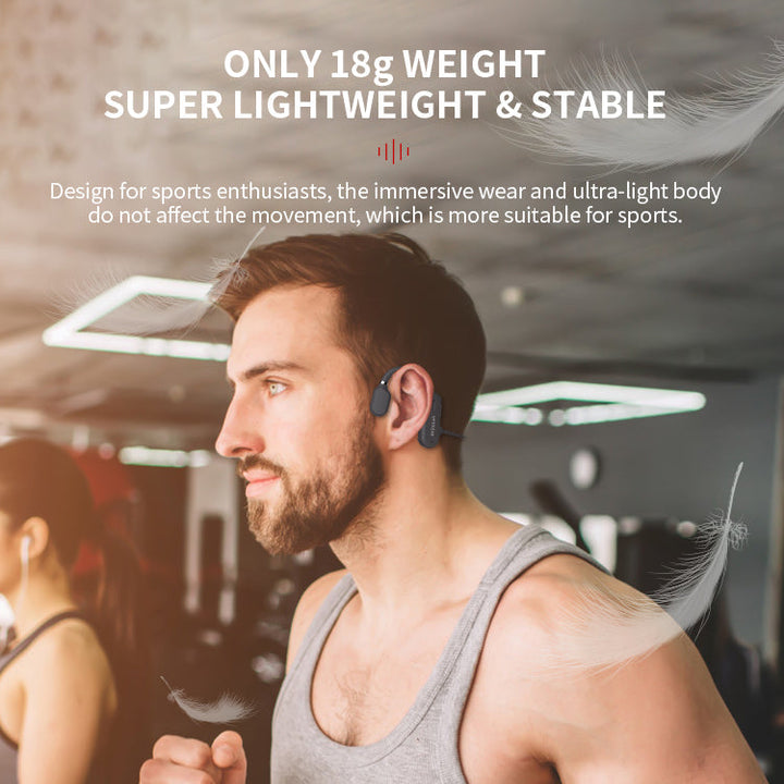AeroLuid Bone Conduction Sportkoptelefoon – Draadloos &amp; Waterdicht Vestragear